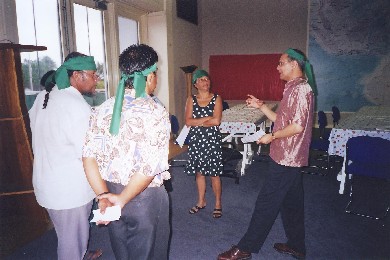 Facilitation training Nauru Photo Mark Butz