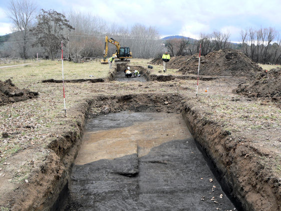 Trench excavation Jun 205 - Mark Butz